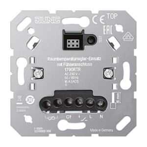 Insats för digitalt termostat 230V Max 3600W / 10 st ställdon
