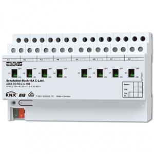 Brytaktor 8-kan, 16 A C-load