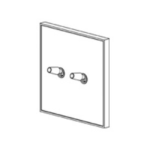 Cock Pit, 24V-250V push button 1 brytare 