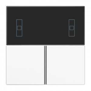 Cover kit 3-gang, F40 Room controller. Display