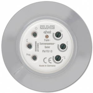 eNet radio brightness detector, solar-powered