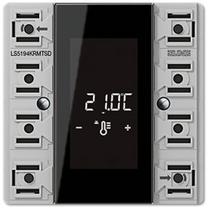 Room controller med display 8-kan