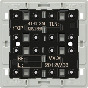 Universal push-button module Universal, 4-gang, F40